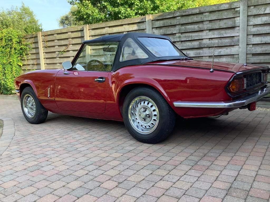 Triumph Spitfire 1500, Auto's, Oldtimers, Cabriolet, Triumph, Handgeschakeld, 1500 cc