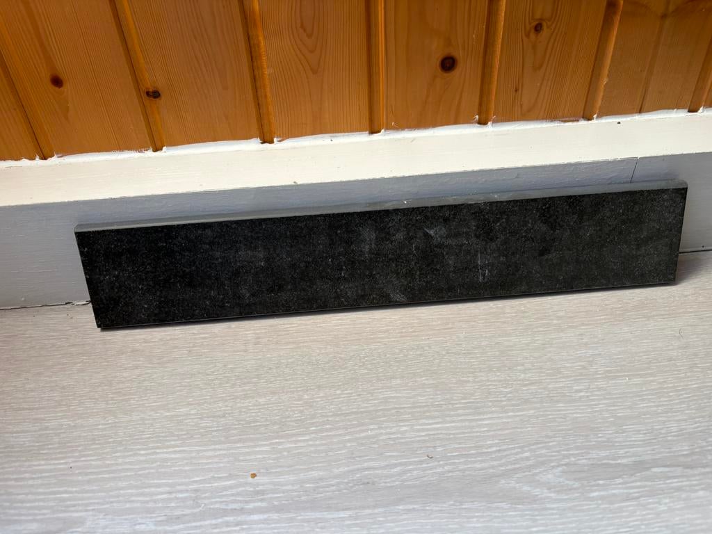 Antraciet plinten, Ophalen, Hardsteen, Nieuw, Minder dan 100 cm