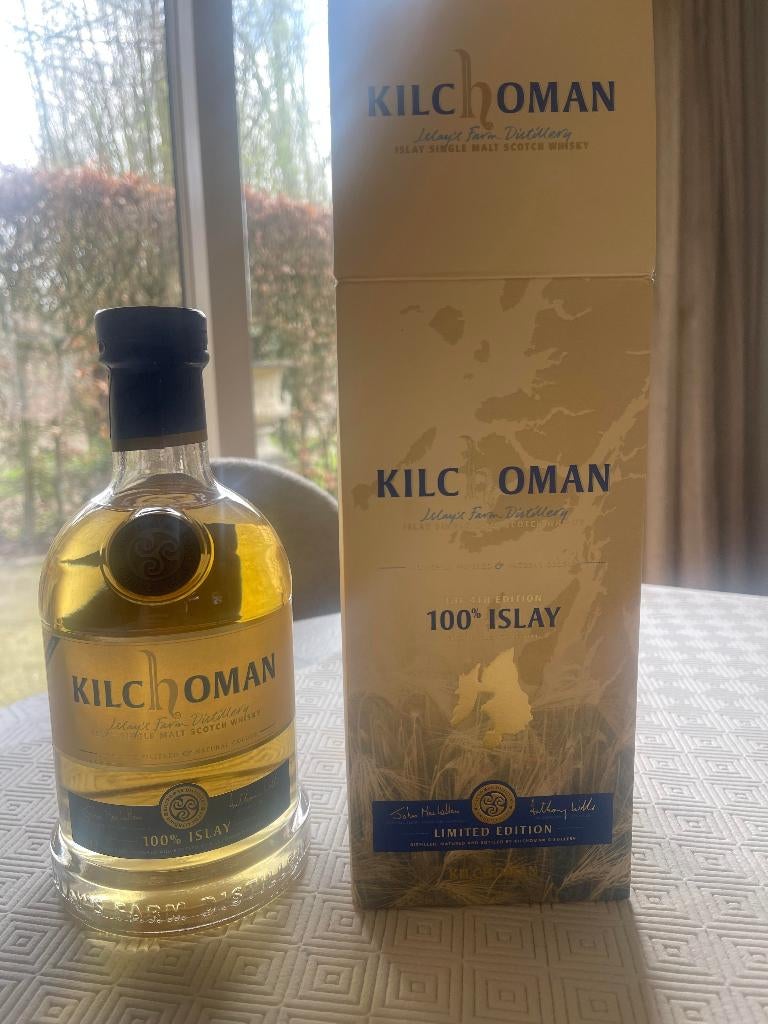 Kilchoman The 4th edition 100% Islay, Verzamelen, Ophalen, Zo goed als nieuw, Overige gebieden, Overige typen