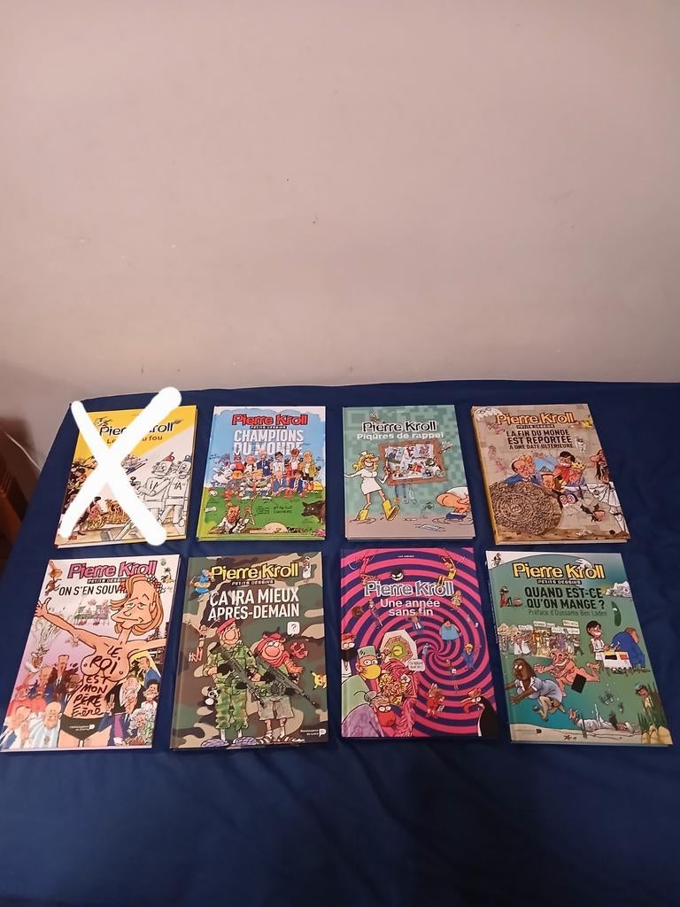 7 BD Pierre Kroll, Livres, Plusieurs BD, Enlèvement ou Envoi, Comme neuf, Pierre kroll