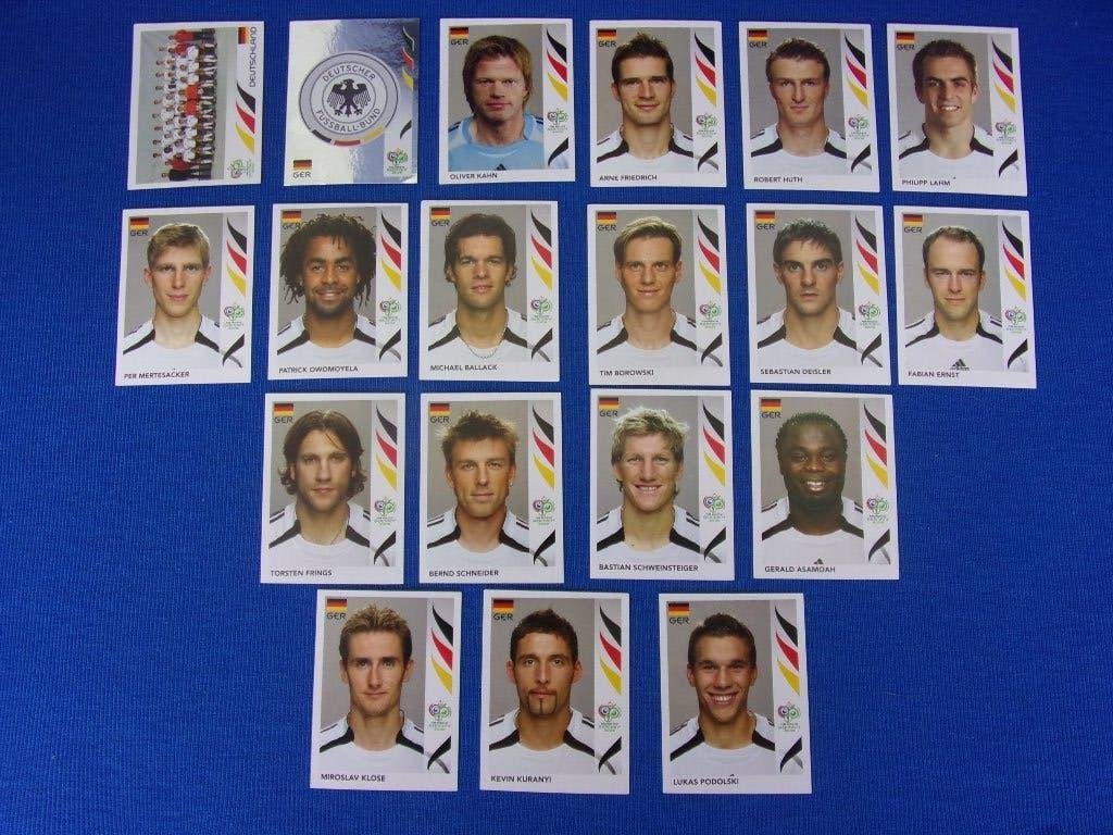 Panini WK Germany 2006 - Duitse ploeg, Ophalen of Verzenden, Nieuw, Sport