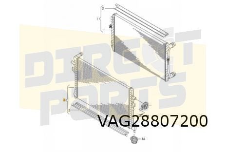 Audi A3 (8/12 - 4/20) (8V),  Audi Q2 (9/16 - 12/20),  Seat L, Neuf, -, -, Audi