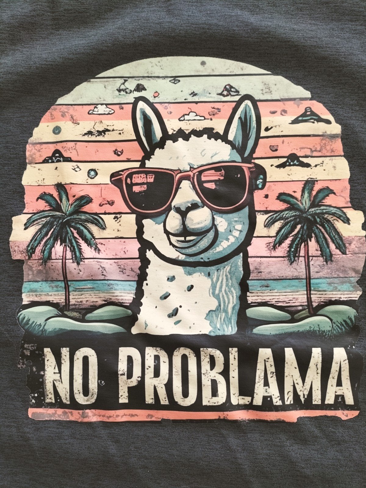 T-shirt 'No Problama' maat M, Ophalen of Verzenden, Maat 48/50 (M)