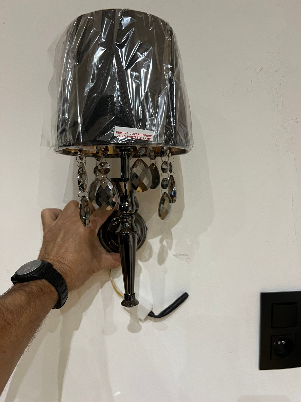 Wandlamp, Huis en Inrichting, Ophalen, Zo goed als nieuw, Wandlamp