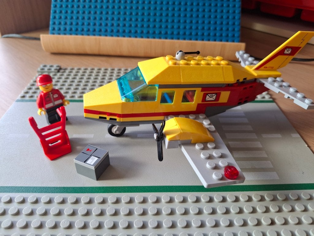 Lego 7732 Air Mail, Enlèvement ou Envoi, Lego, Ensemble complet, Utilisé