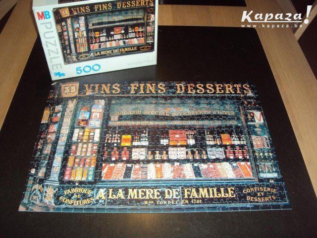 MB puzzel 500 stuks een uitdaging voor elke puzzelaar!, Hobby en Vrije tijd, Ophalen of Verzenden, 500 t/m 1500 stukjes