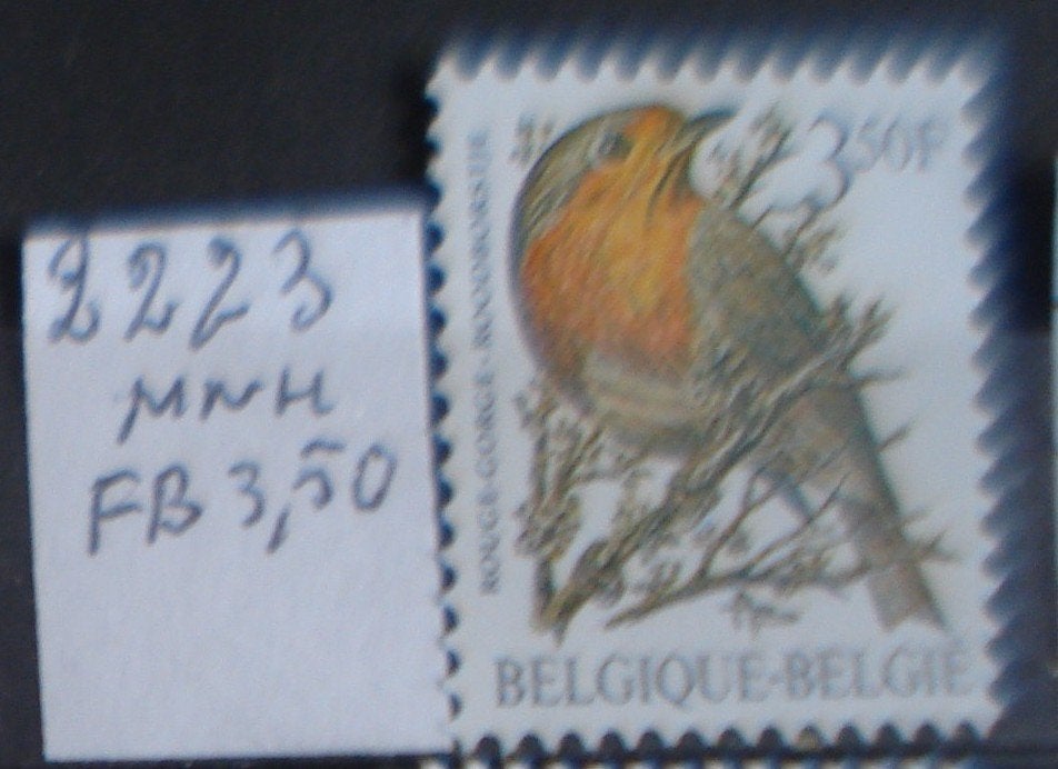 Belgique  - Andre BUZIN  **/mnh 2223, Timbres & Monnaies, Non oblitéré, Sans enveloppe, Gomme originale, Envoi