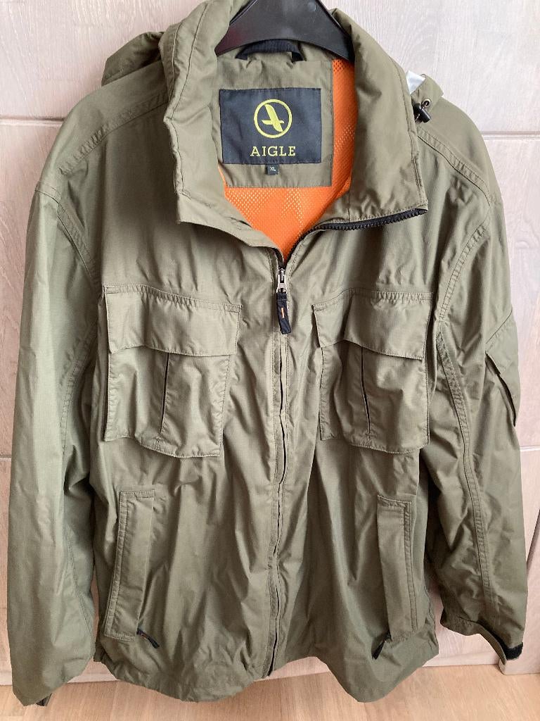 Regenjas heren AIGLE, Ophalen, Aigle, Maat 56/58 (XL), Zo goed als nieuw