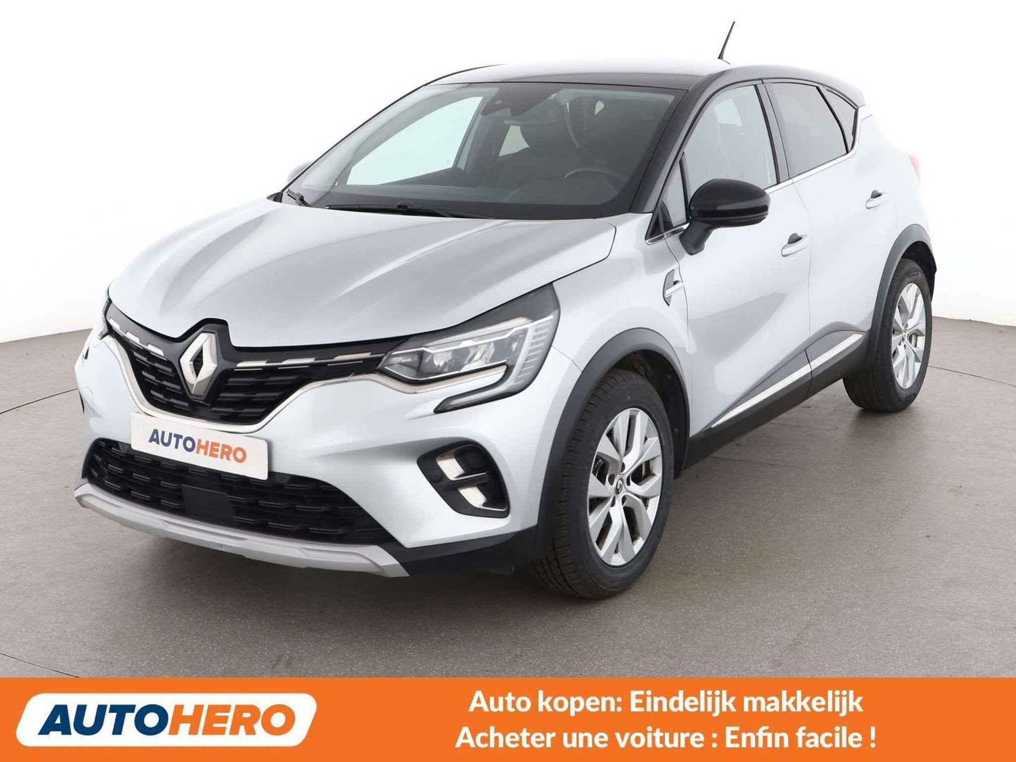 Renault Captur 1.0 TCe Intens (année de construction 2020), Autos, 1190 kg, Argent ou Gris, Achat, Euro 6