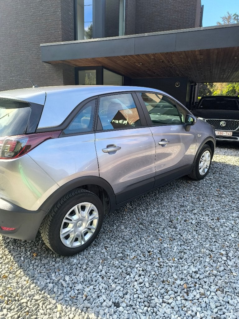 Opel Crossland X 1.2Edition (2020)- 77 800 km !, Autos, Argent ou Gris, Achat, Euro 6, Boîte manuelle