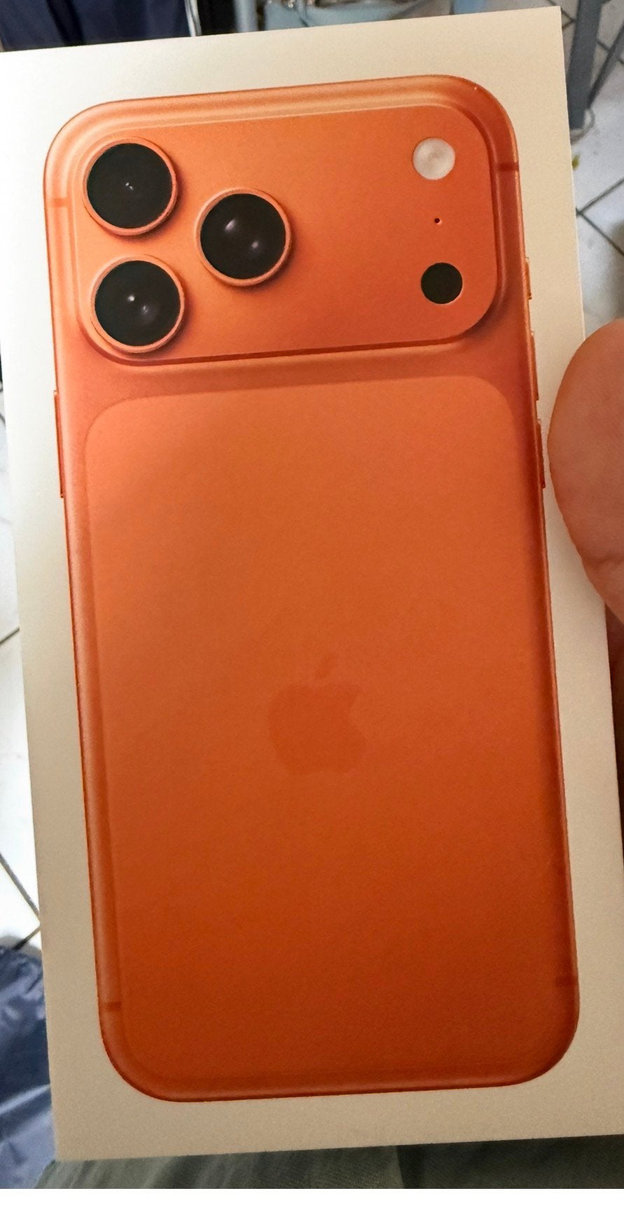 Iphone  17 pro max, Ophalen, IPhone 17, Oranje, Nieuw
