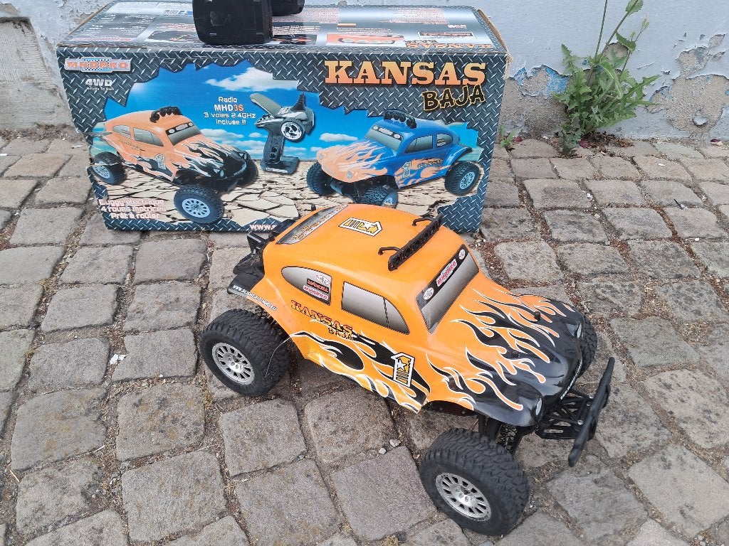 RC 1/10 VW, Hobby en Vrije tijd, Modelbouw | Radiografisch | Auto's, Auto offroad, Zo goed als nieuw, Schaal 1:10, Ophalen