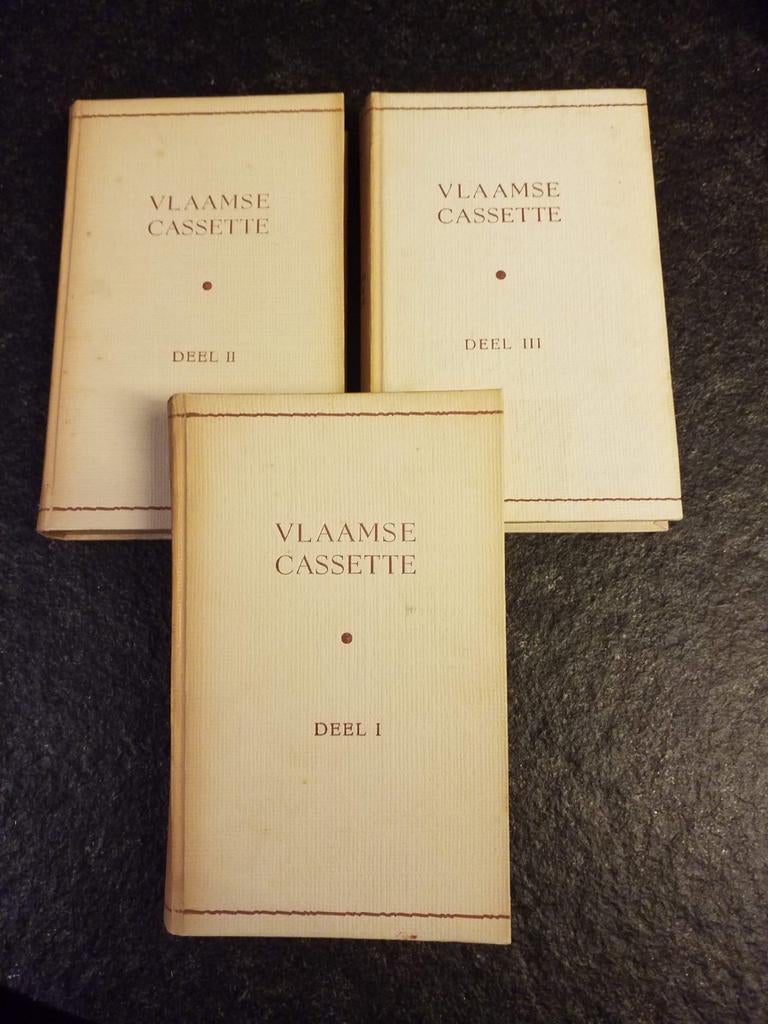 Vlaamse Cassette 3 delen, Ophalen of Verzenden