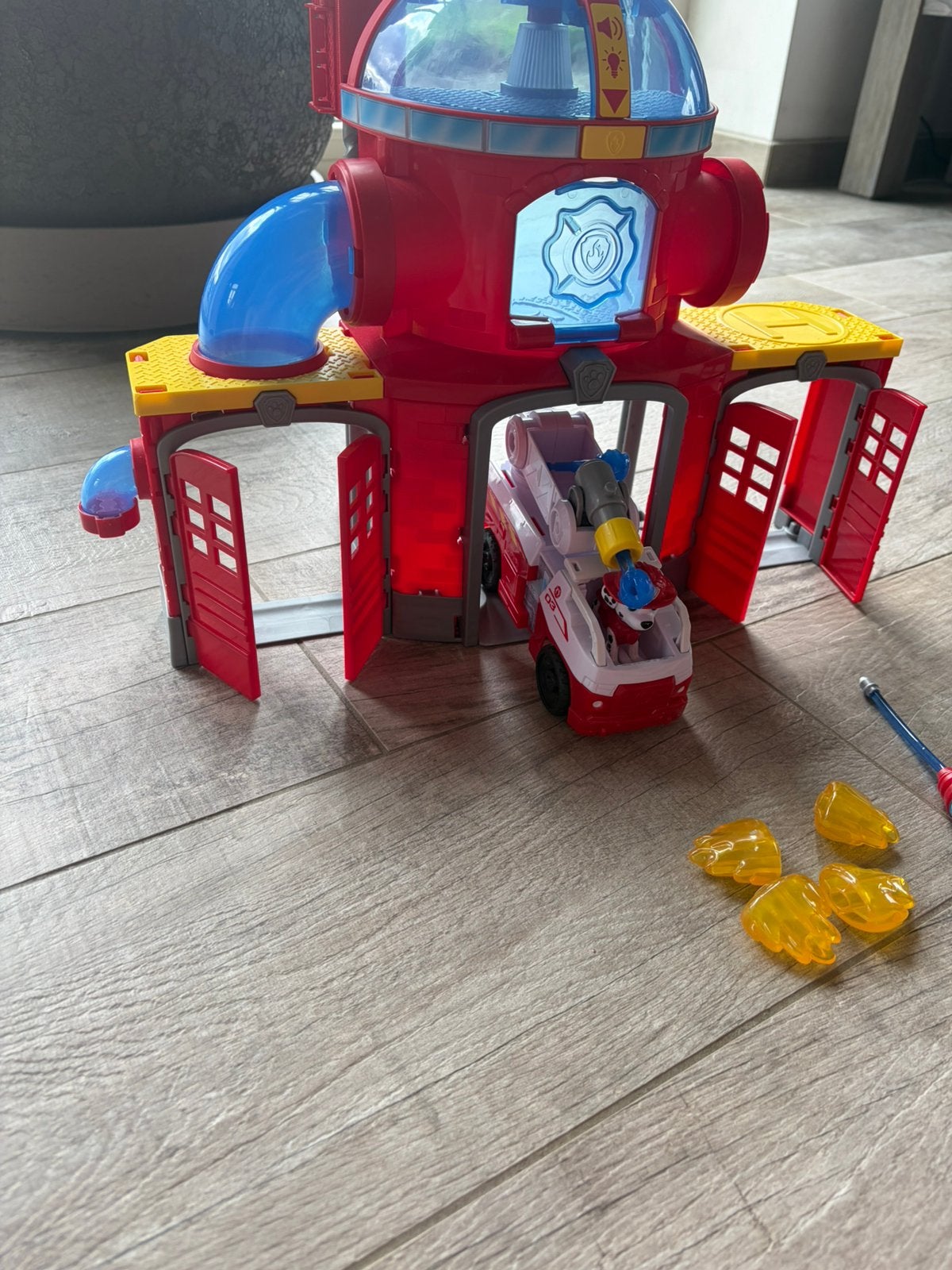 Paw Patrol Brandweerkazerne, Ophalen, Zo goed als nieuw