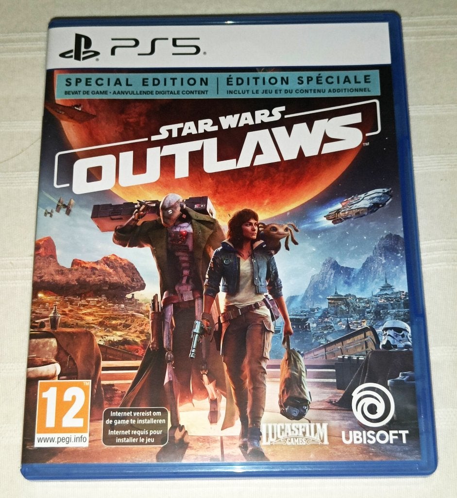 Star Wars : Outlaws PS5, 1 joueur, À partir de 12 ans, Aventure et Action, Comme neuf