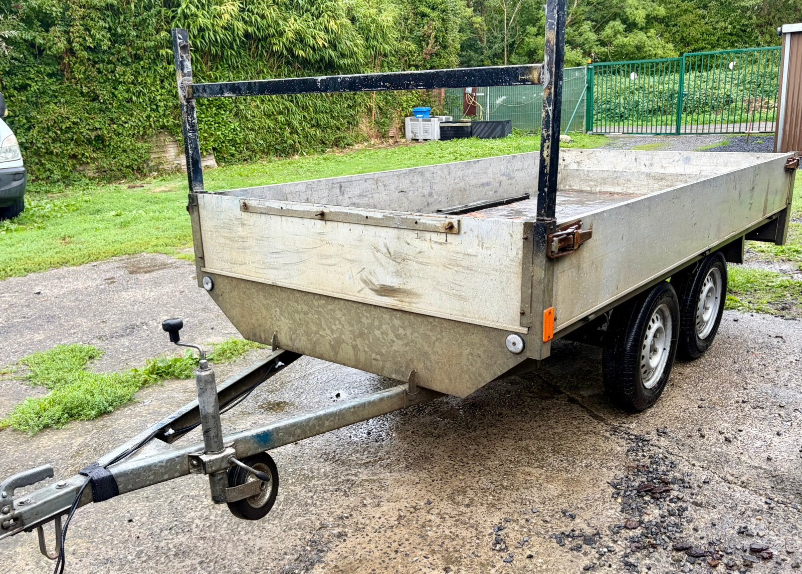 Remorque -750kg 300x160cm, Enlèvement, Comme neuf