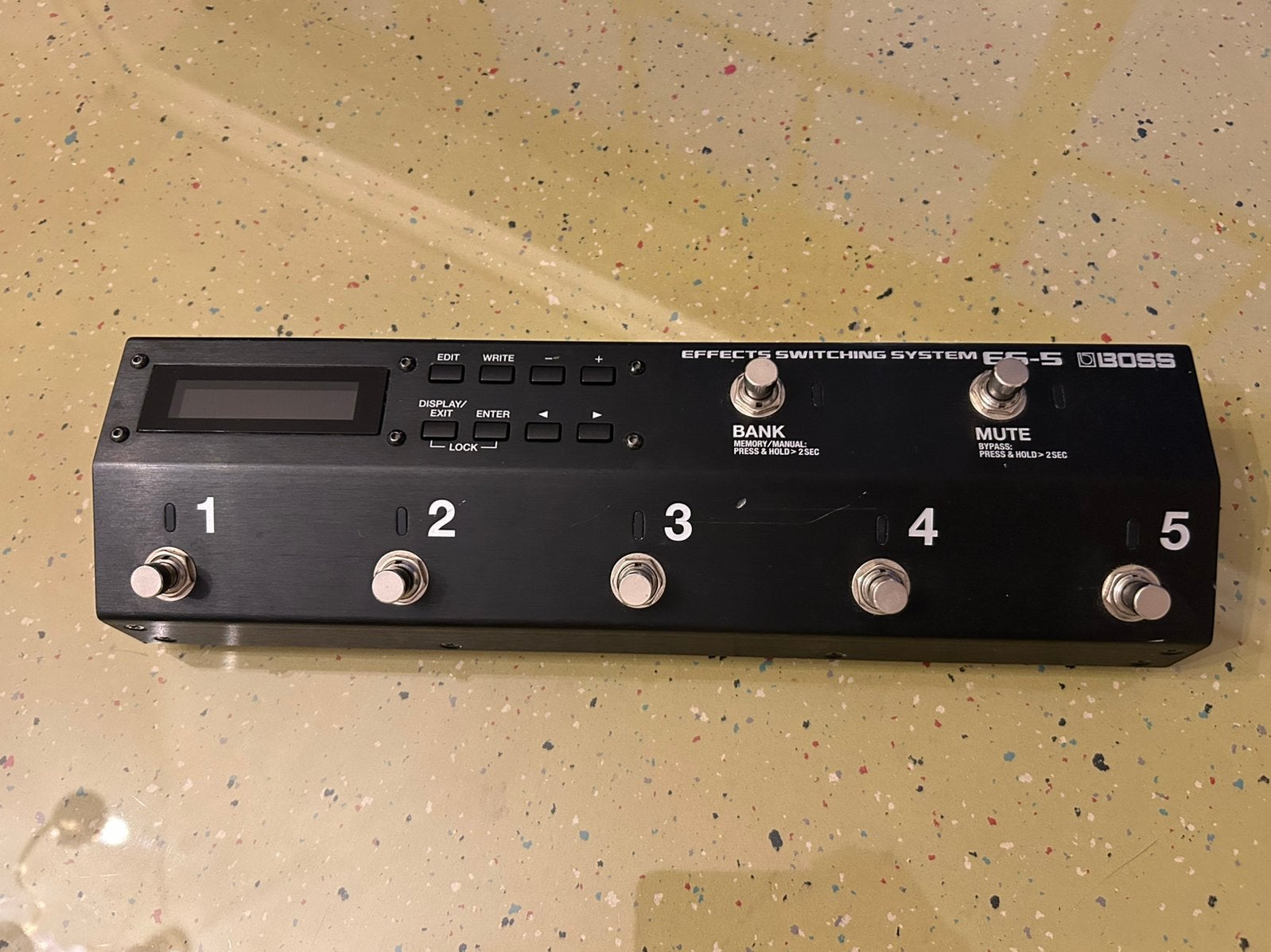 Boss ES-5 Effects Switching System, Enlèvement ou Envoi, Utilisé, Autres types