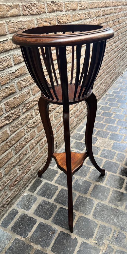 Superbe jardinière en acajou style Regency, Enlèvement, Comme neuf