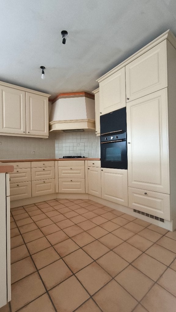 Keuken, Ophalen, Gebruikt, Crème, Hout