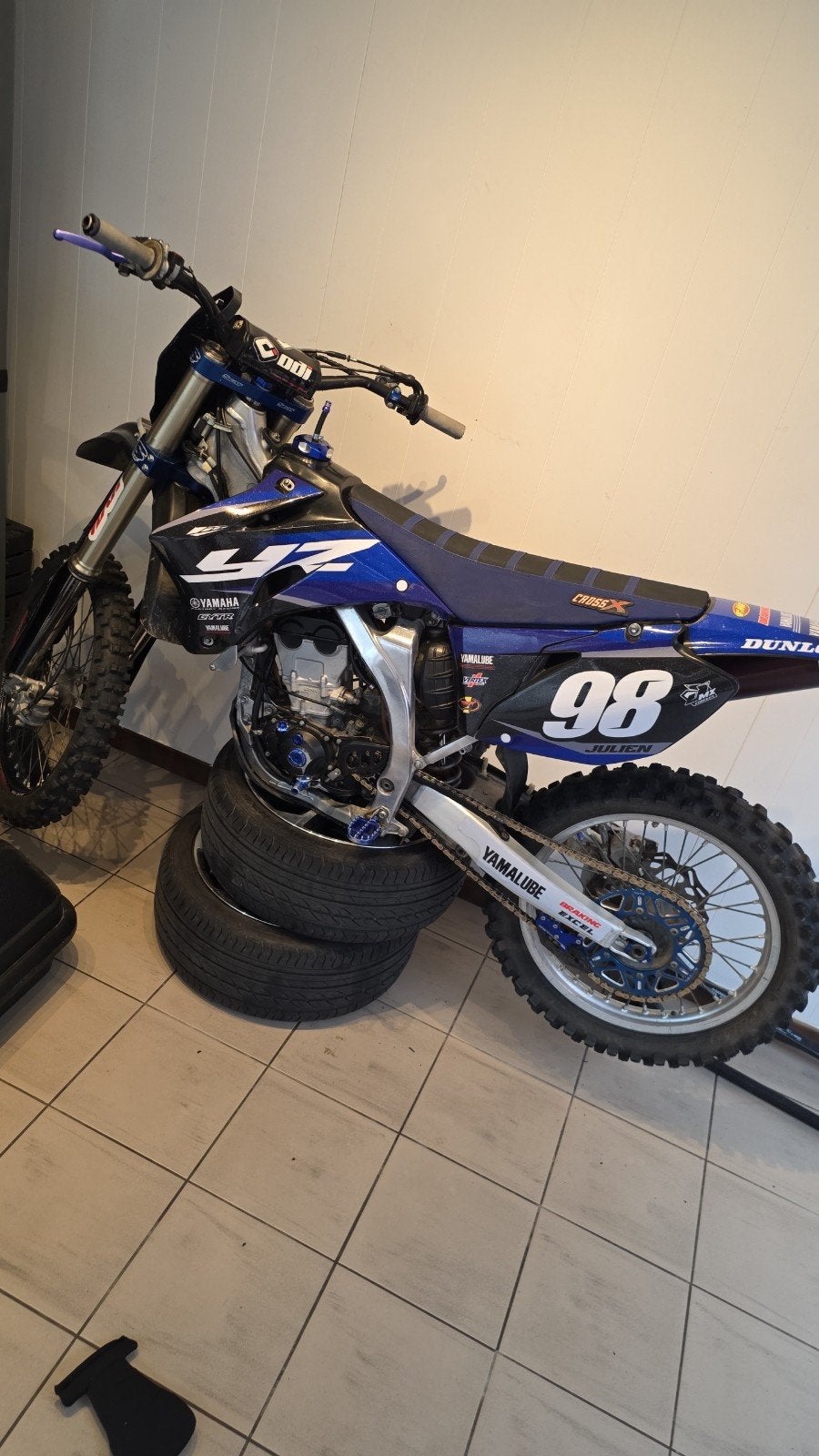 yzf 250 2009, Enlèvement