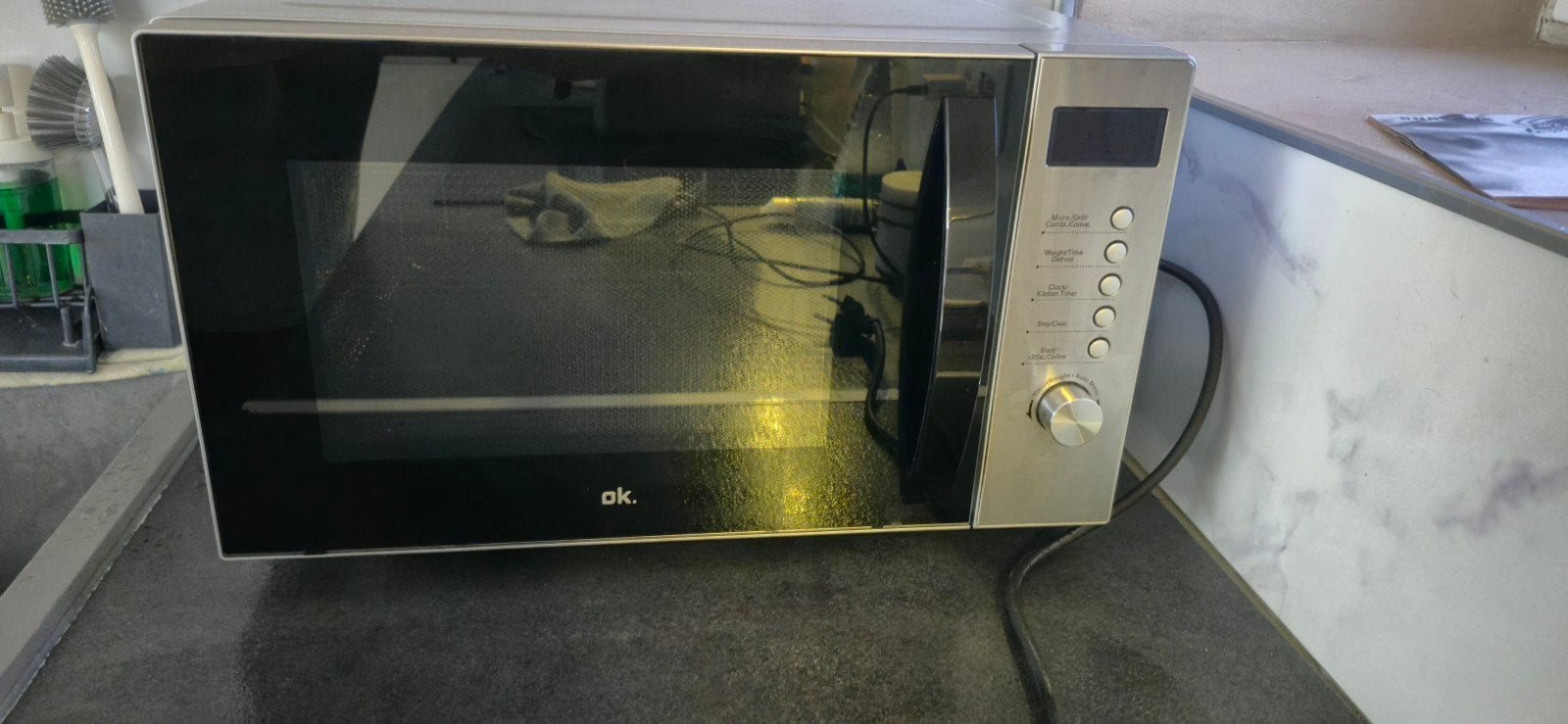 Micro-ondes, Gril, Comme neuf, Enlèvement, 45 à 60 cm