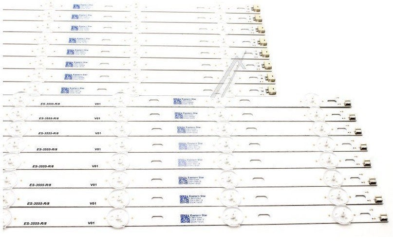 LED-stripset voor 58" paneel (8R+8L), Electroménager, Pièces & Accessoires, Enlèvement, Neuf