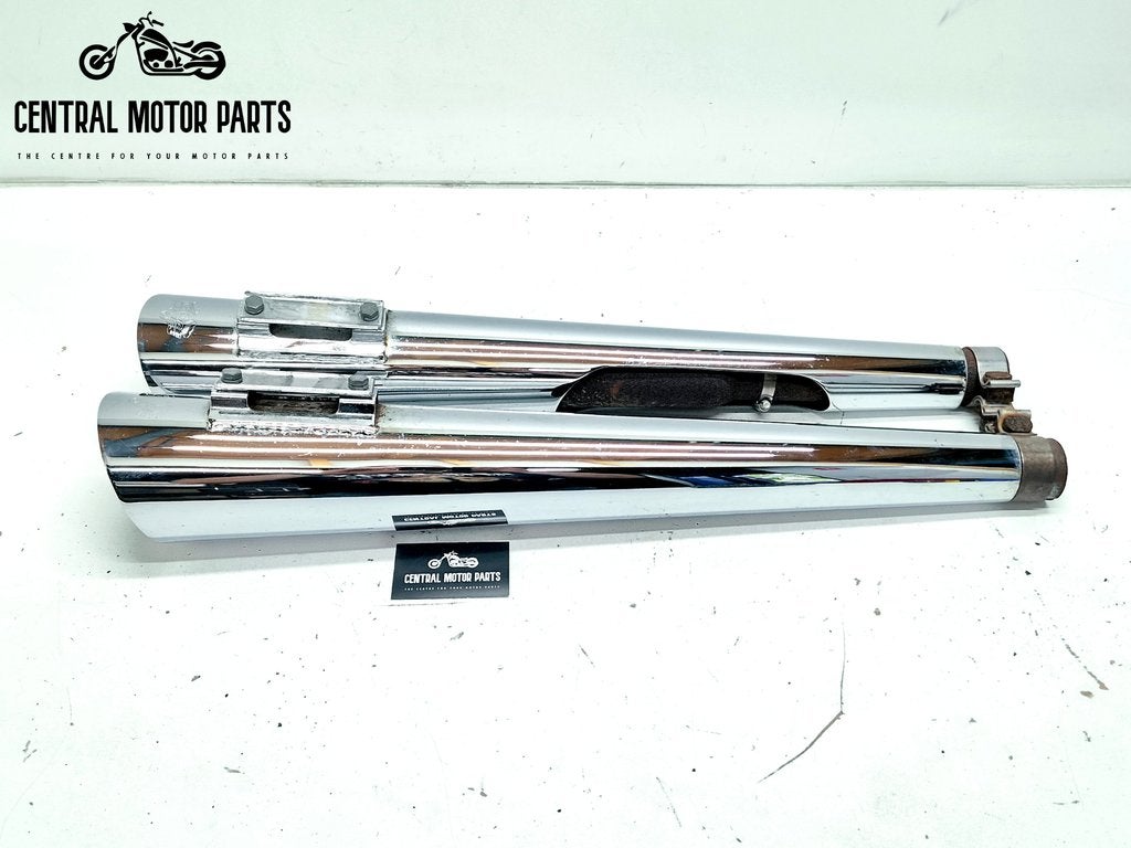 Vance and Hines Megaphone Dempers Touring 1997-2016, Motoren, Onderdelen | Harley-Davidson, Gebruikt, Ophalen of Verzenden