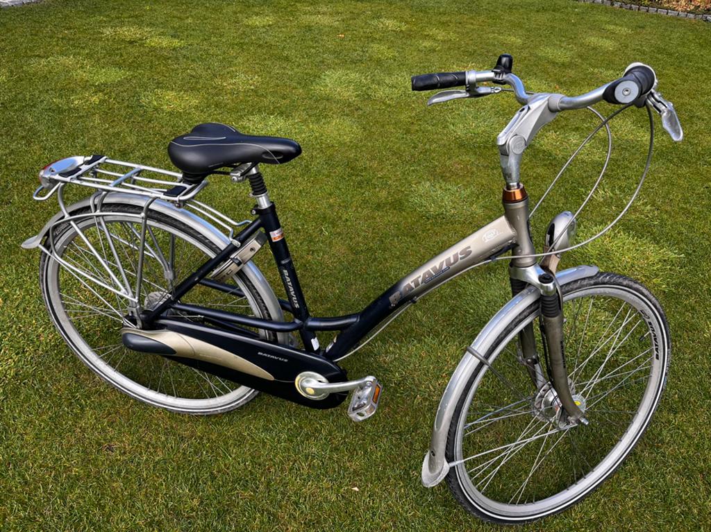 Damesfiets Batavus, Ophalen, Gebruikt, 47 tot 50 cm, Versnellingen