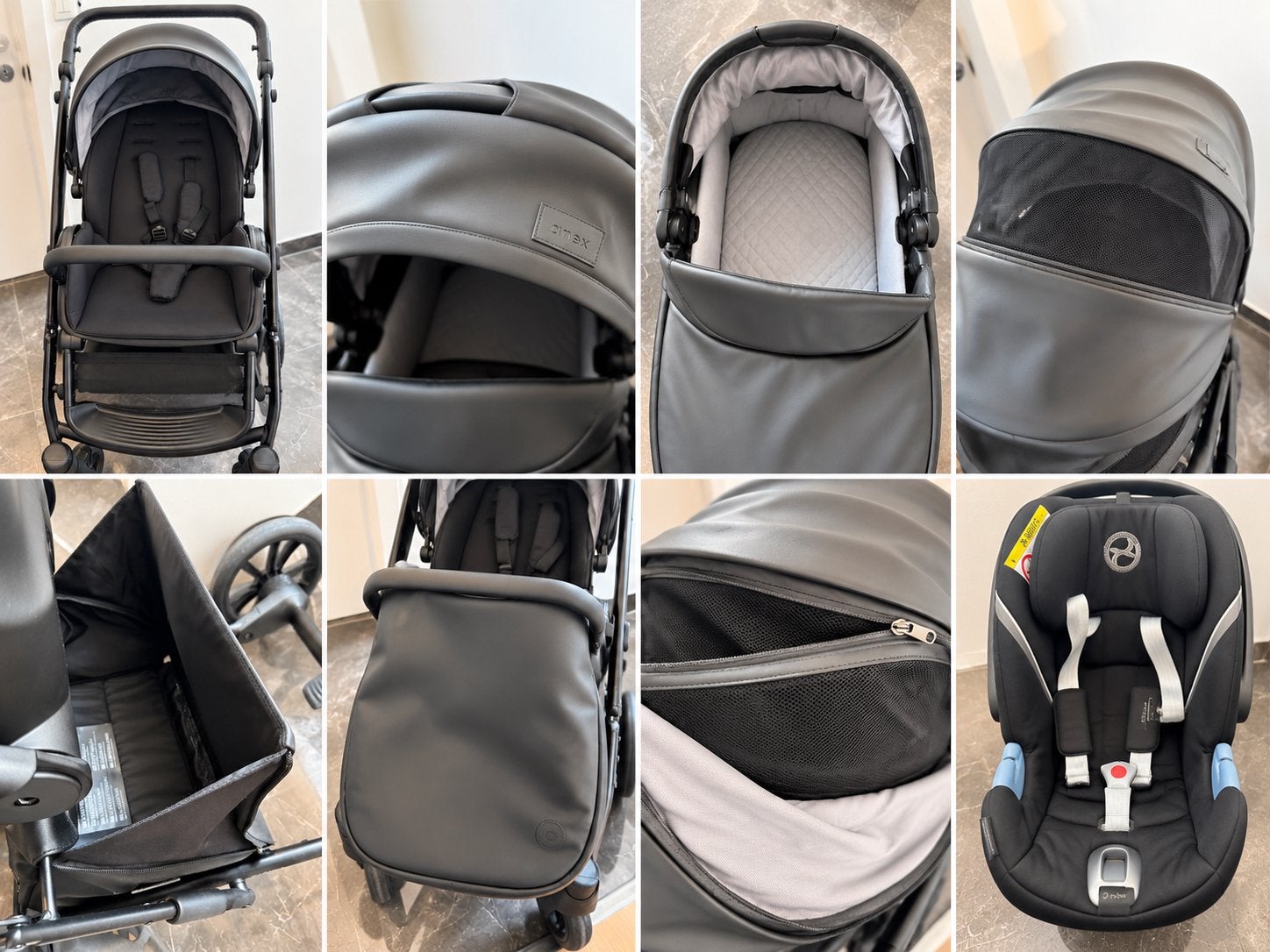 Anex en Cybex, Ophalen, Zo goed als nieuw, Kinderwagen