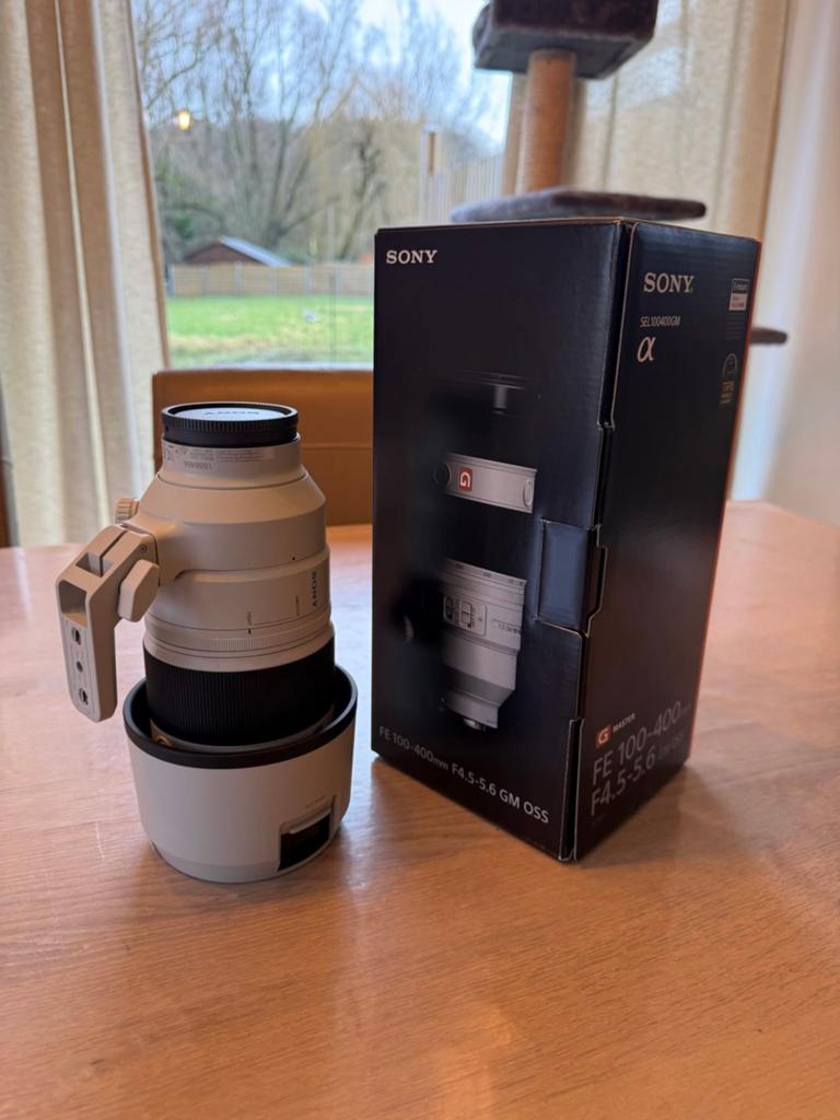 Sony 100-400mm FE 4.5-5.6 GM OSS, Enlèvement, Comme neuf, Téléobjectif, Zoom