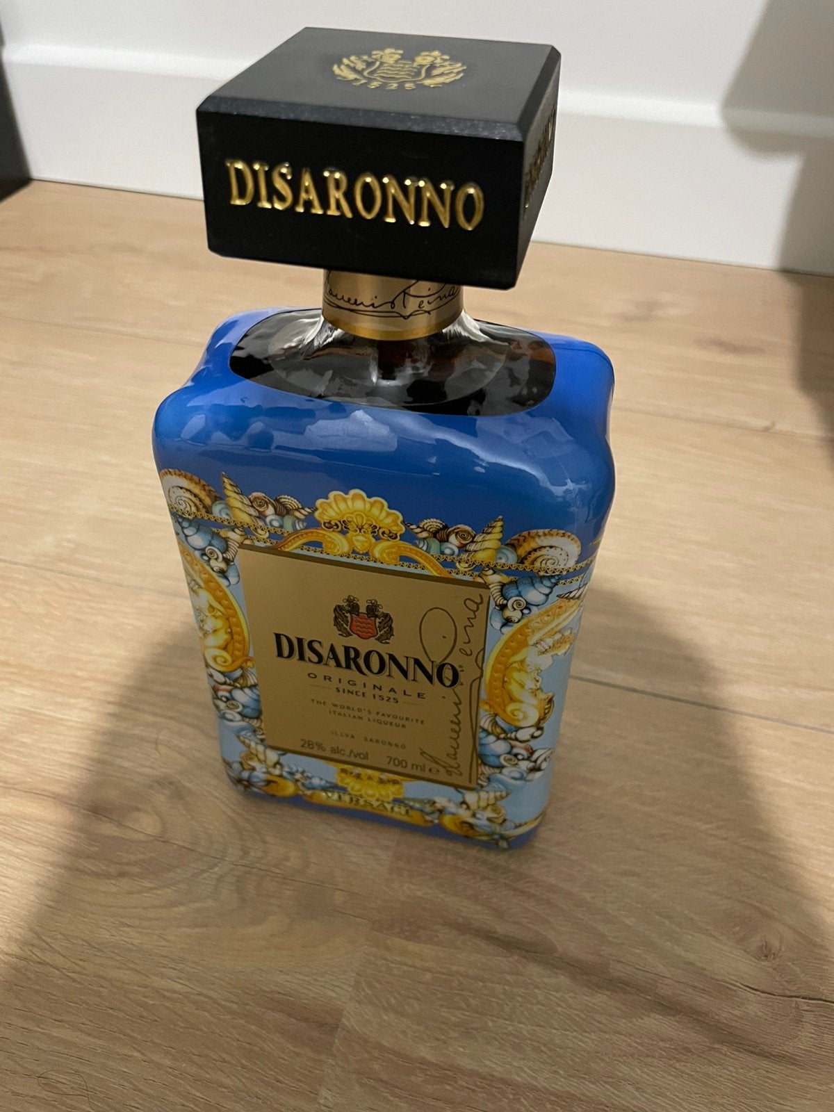 Disaronno versace limited edition vol ongeopend, Ophalen of Verzenden, Nieuw, Vol