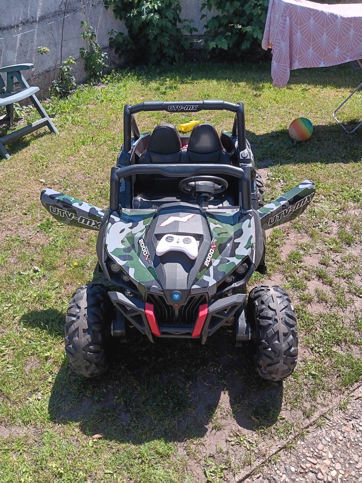 Buggy UTV MX électrique pour 2 enfants, Enlèvement