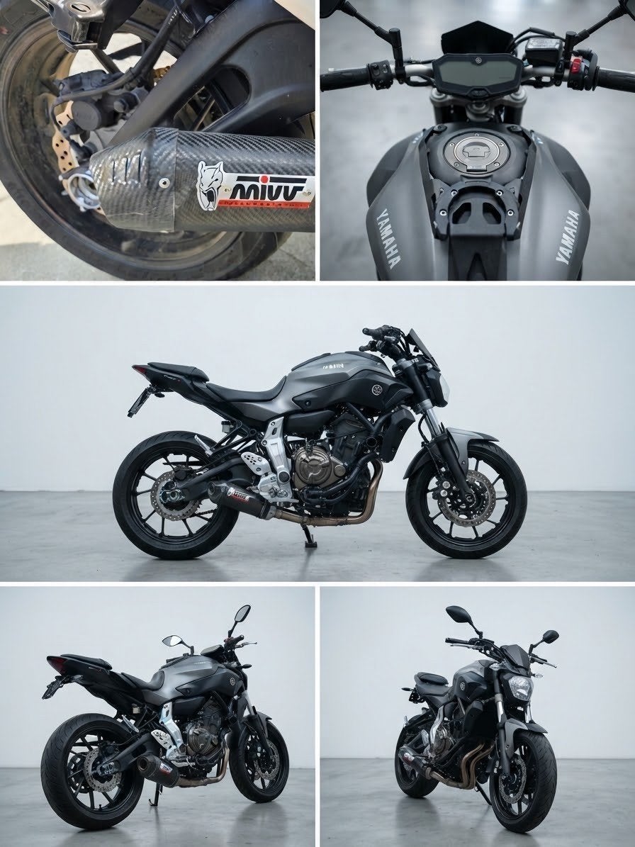 Yamaha mt 07, Motos, ABS, Occasion, Plus de 35 kW, 2 cylindres