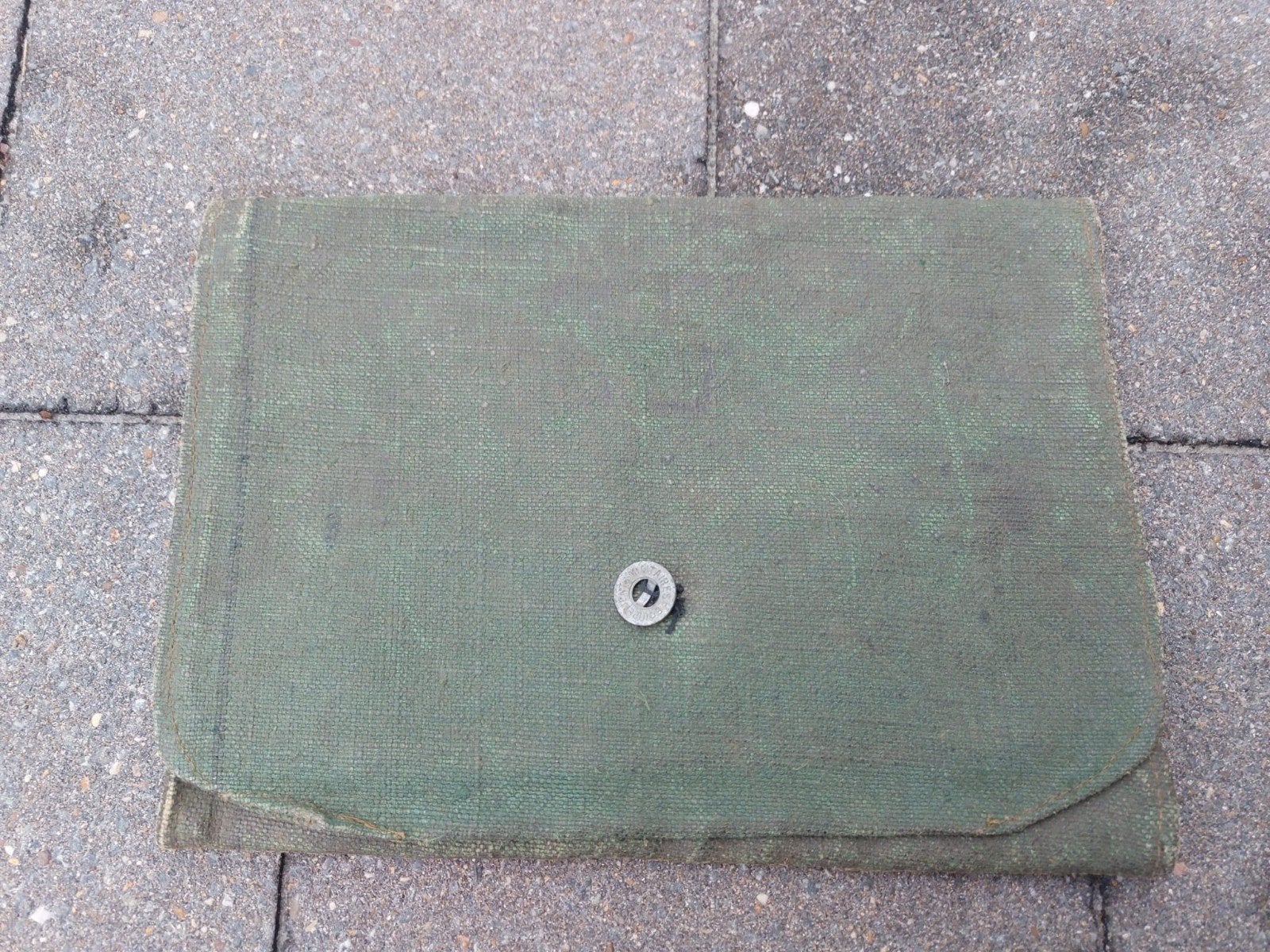 Frans WO2 canvas tasje, Ophalen of Verzenden, Landmacht, Overige typen