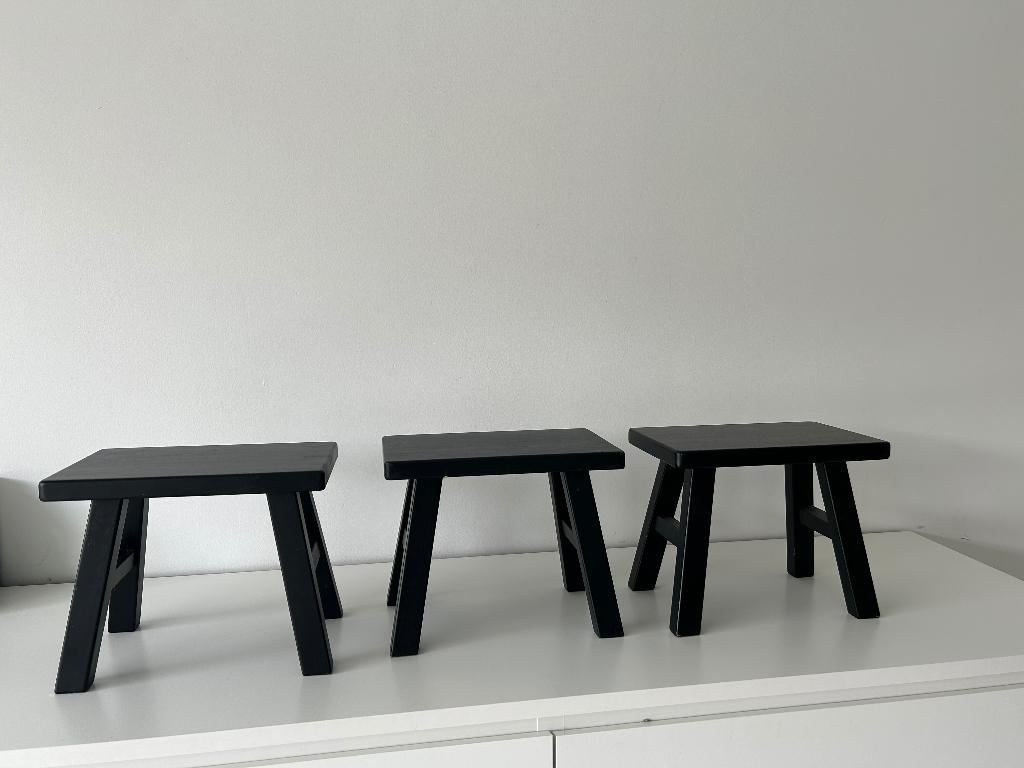3 IKEA krukken, Huis en Inrichting, Ophalen, Zo goed als nieuw, Hout