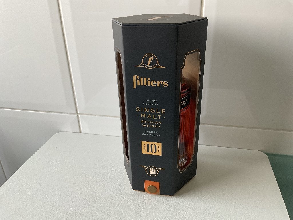 Filliers single malt 10y whisky, Verzamelen, Ophalen, Nieuw, Vol