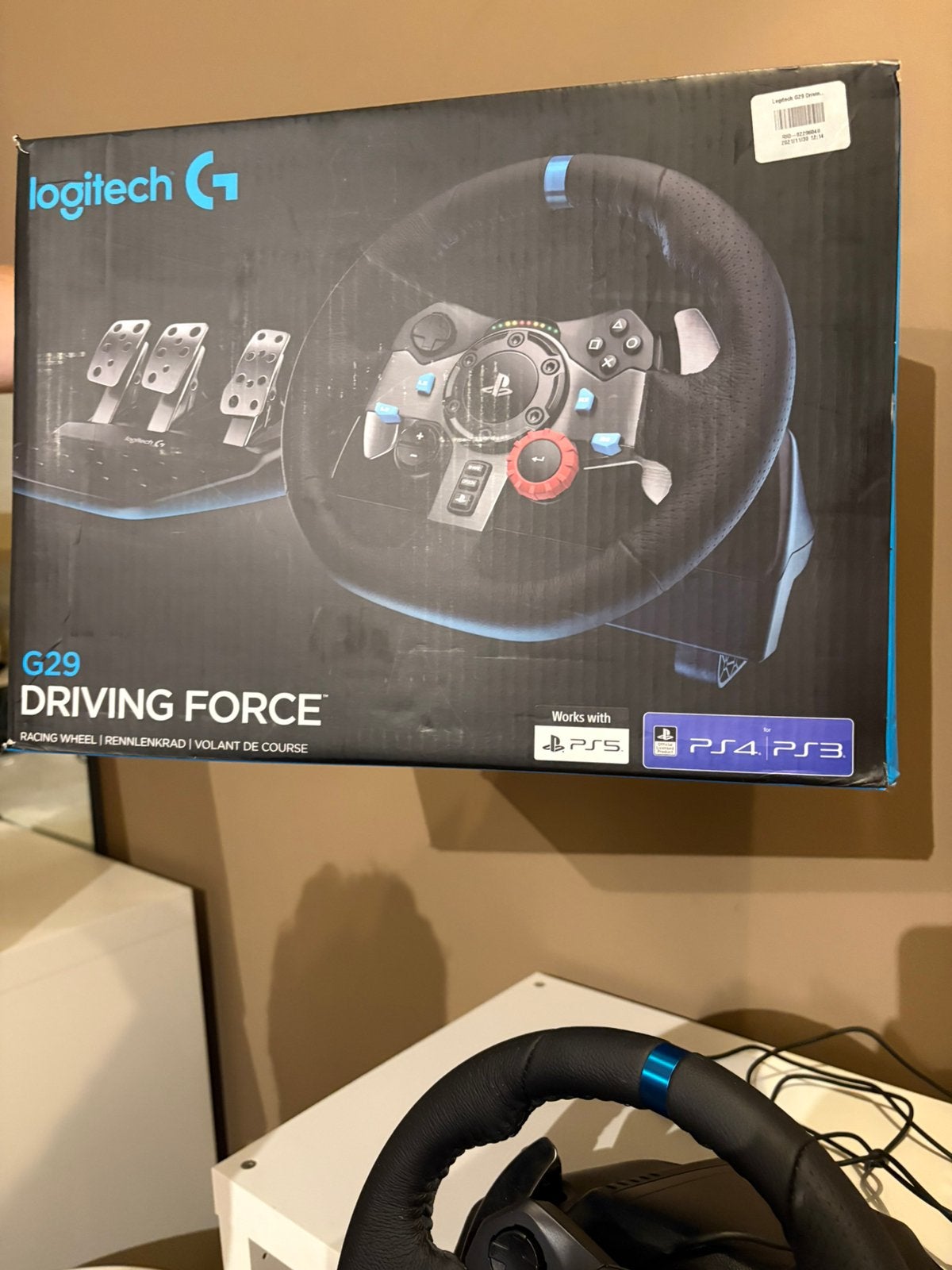 Logitech, Driving force, G29, racing wheel voor PS3,4 rn 5, Games en Spelcomputers, Ophalen, Nieuw, Stuur of Pedalen, PlayStation 3