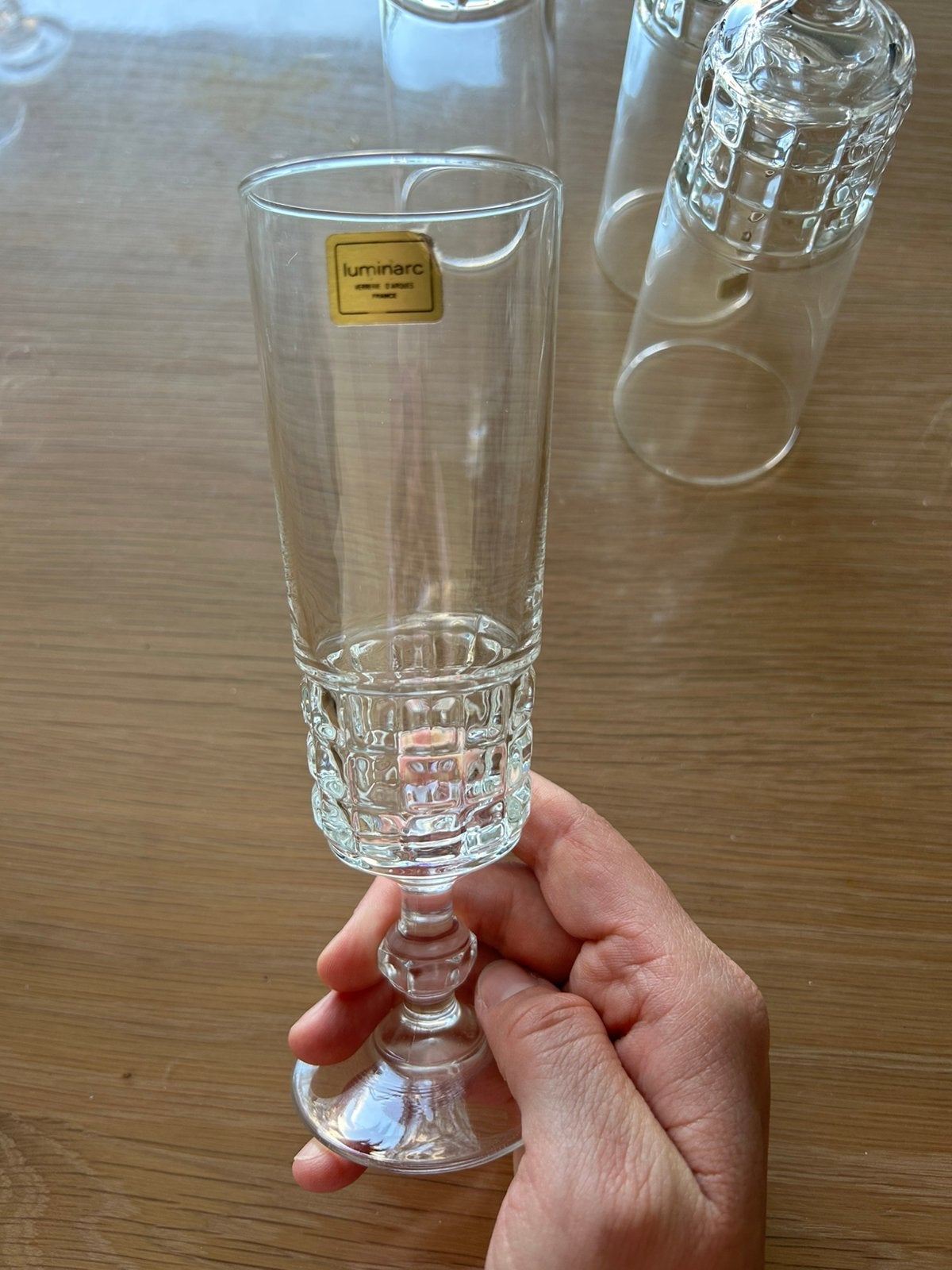 Glaen luminarc, Verzamelen, Ophalen, Zo goed als nieuw