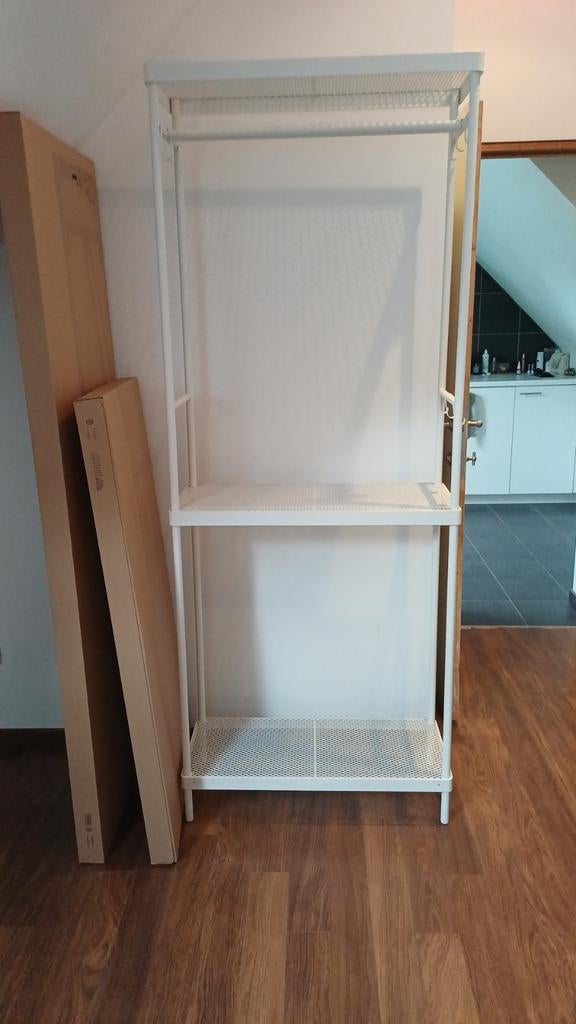 Kleding rek, Ophalen