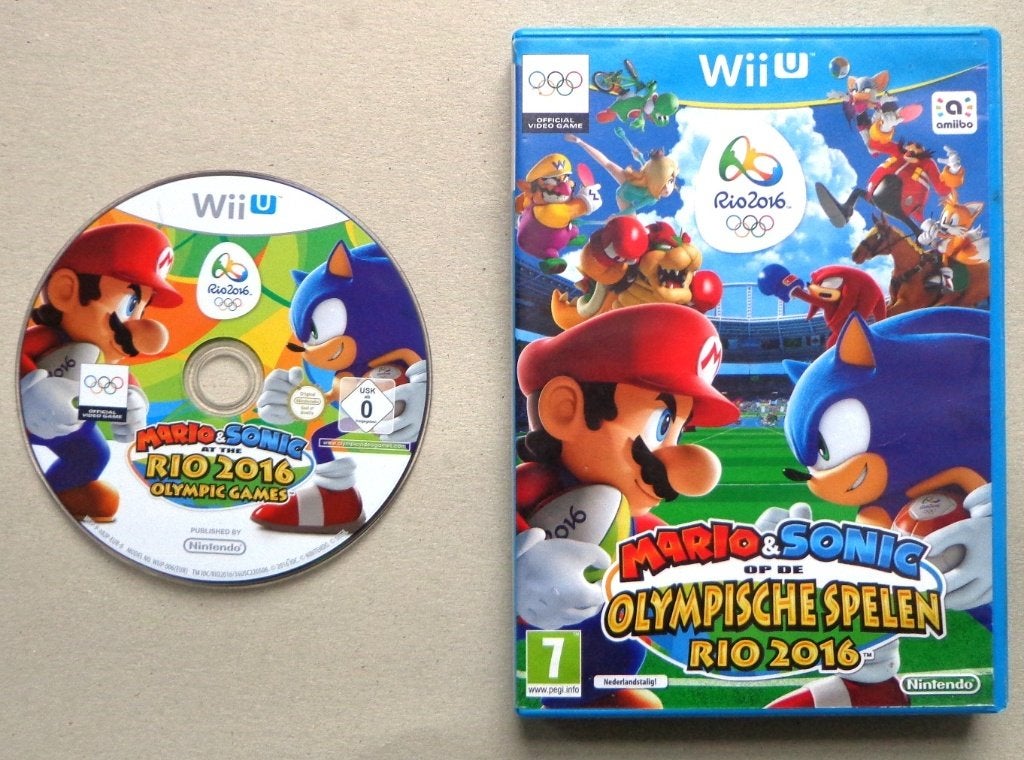 Mario en Sonic op de Olympische spelen Rio 2016 voor Wii-U, Ophalen of Verzenden, Zo goed als nieuw