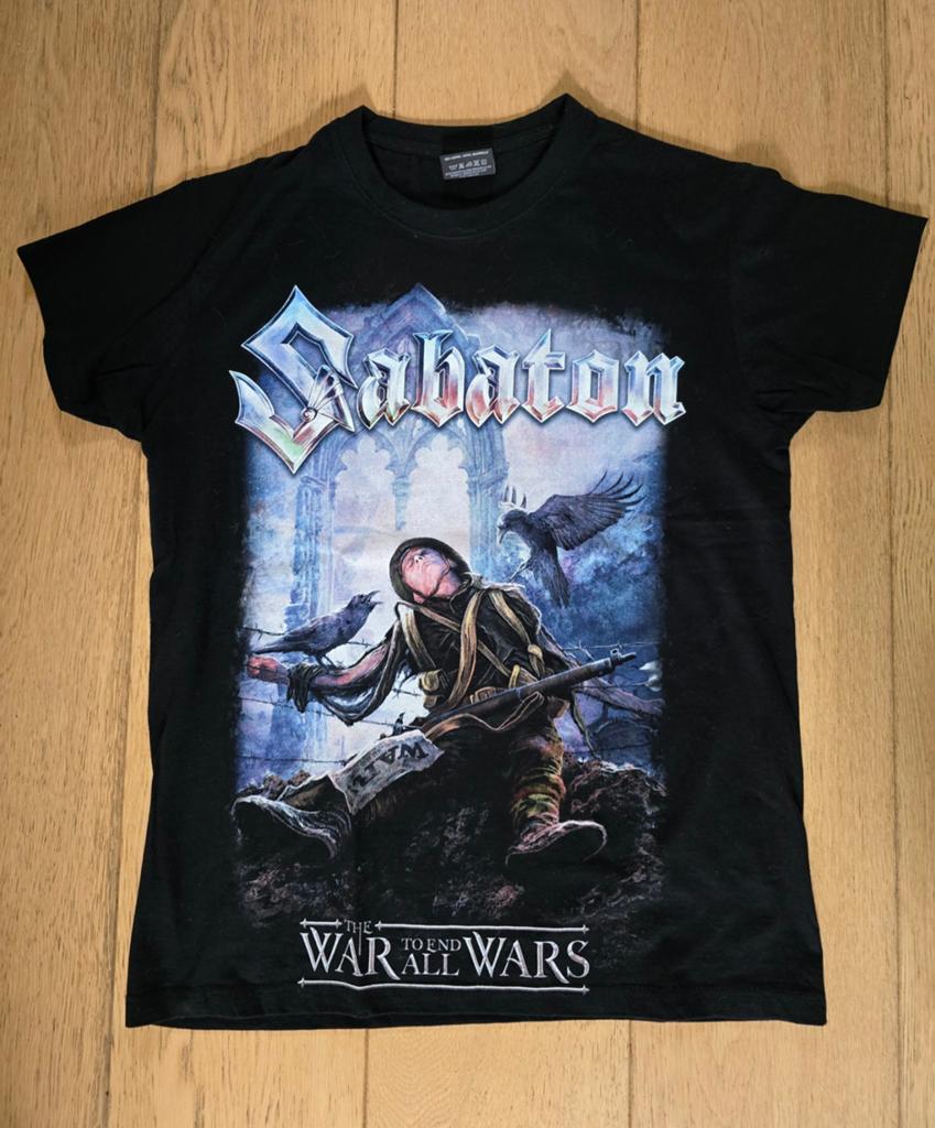 T-Shirt Sabaton, Kleding | Heren, T-shirts, Ophalen, Maat 46 (S) of kleiner