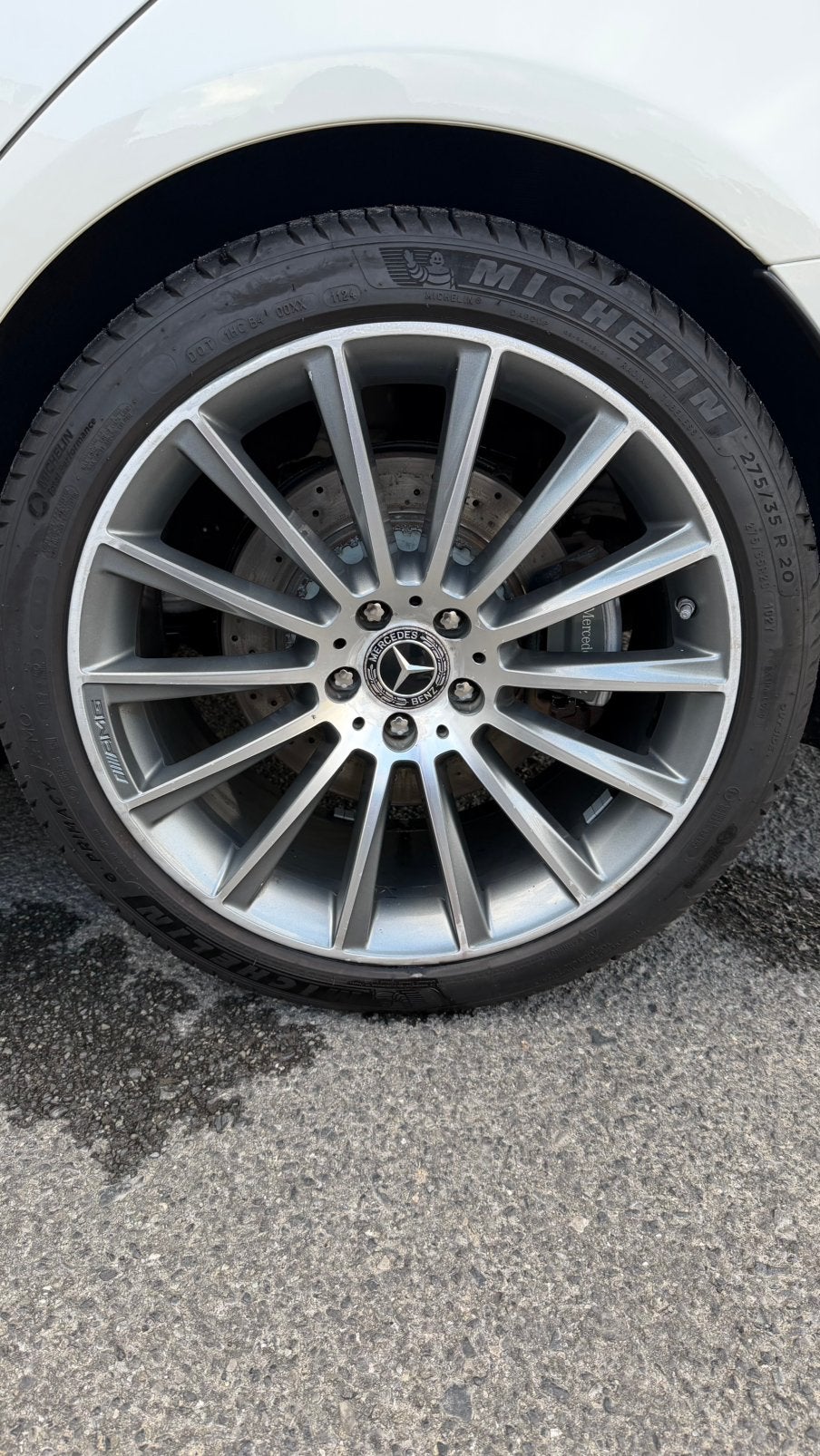 Mercedes S klasse velgen 20 duim, Auto-onderdelen, Ophalen of Verzenden, Band(en)