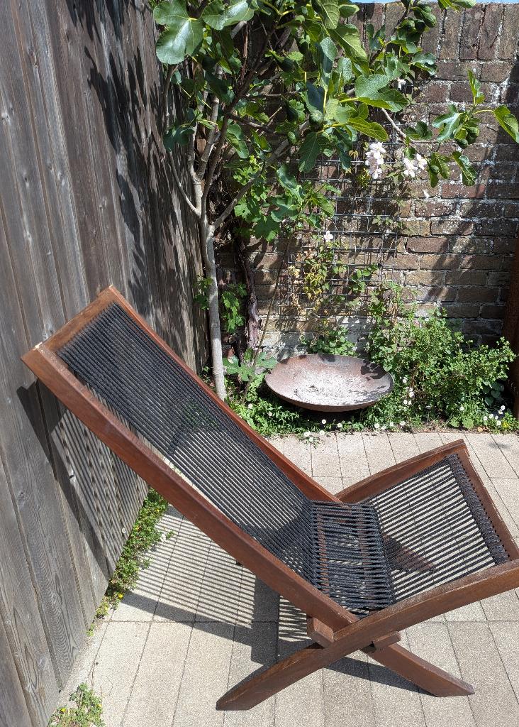 Tuinzetel ikea, Tuin en Terras, Tuinstoelen, Ophalen, Gebruikt, Hout, Inklapbaar