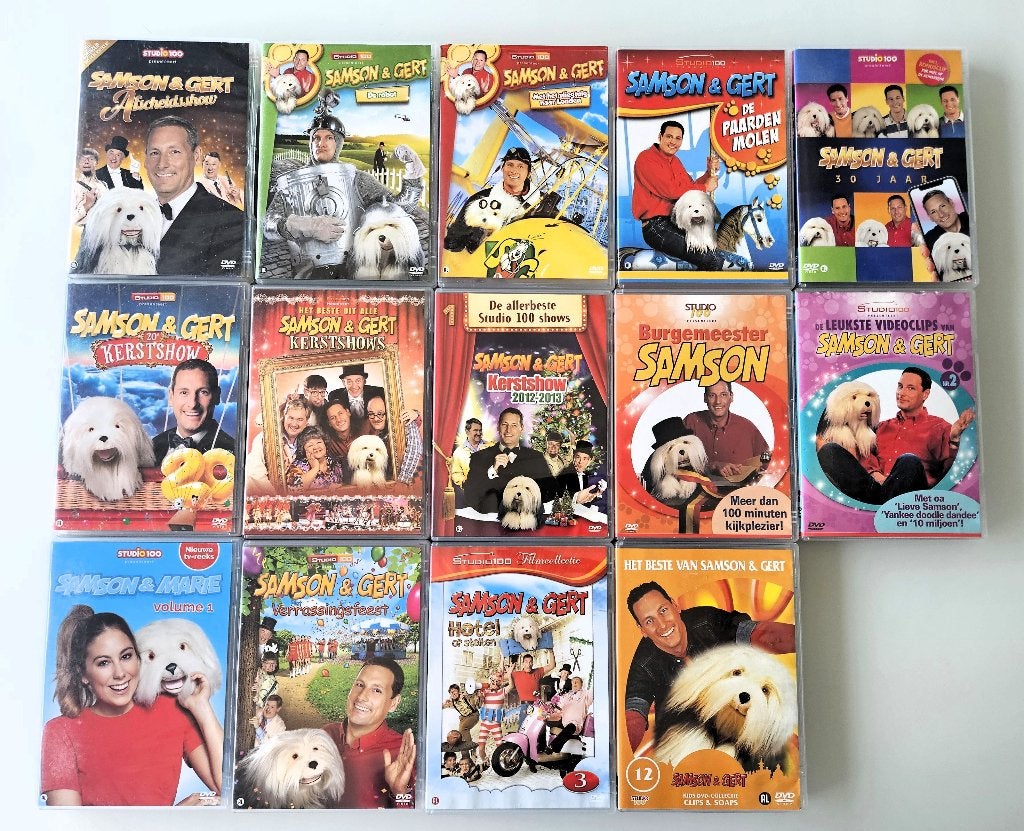 DVD 's Studio 100: Samson & Gert, Cd's en Dvd's, Ophalen of Verzenden