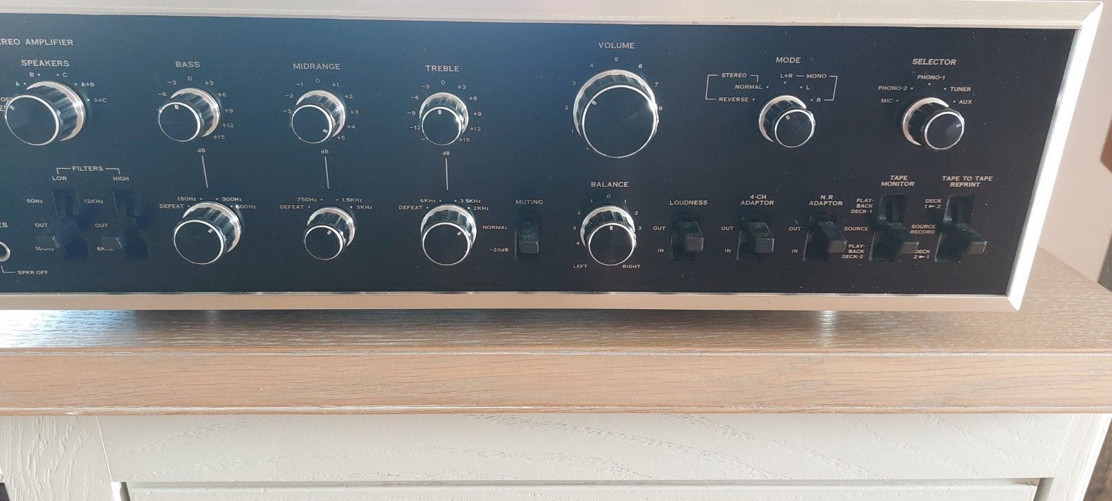 Versterker., Audio, Tv en Foto, Versterkers en Ontvangers, Ophalen
