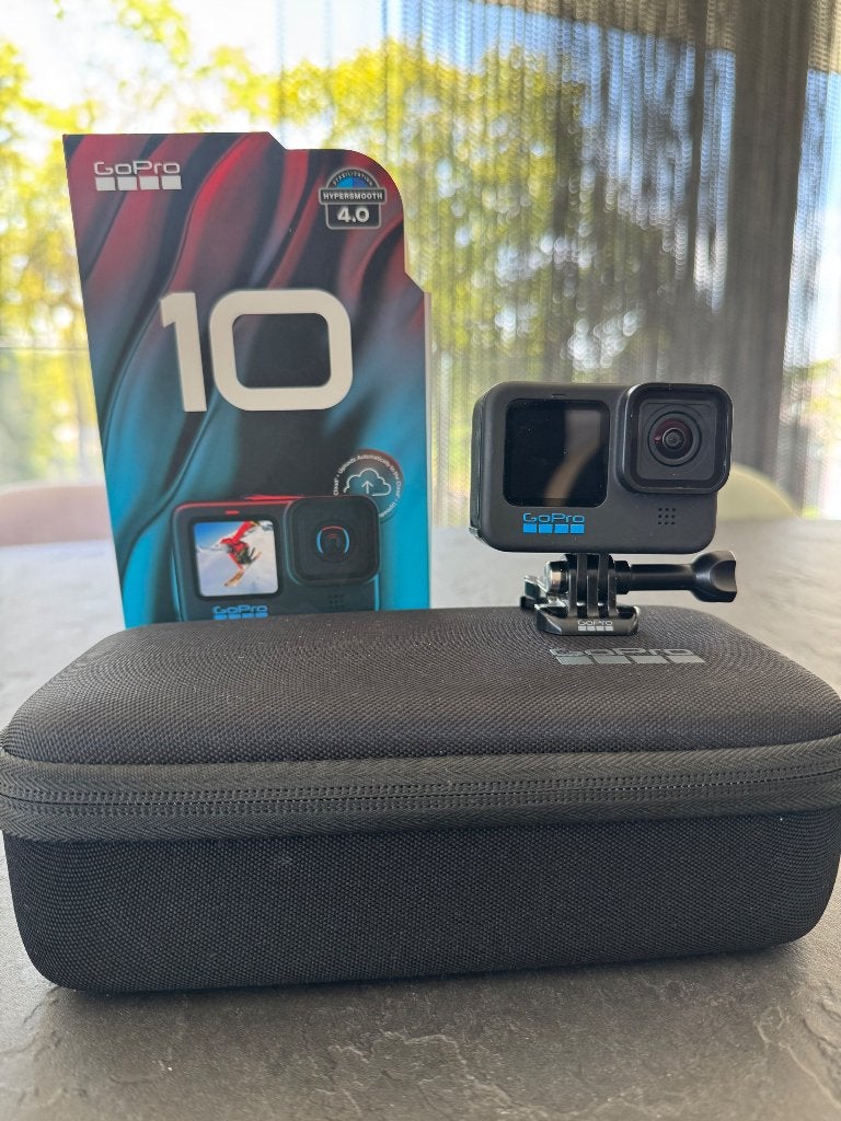 GoPro Hero 10 Action Camera, Ophalen, Zo goed als nieuw, GoPro