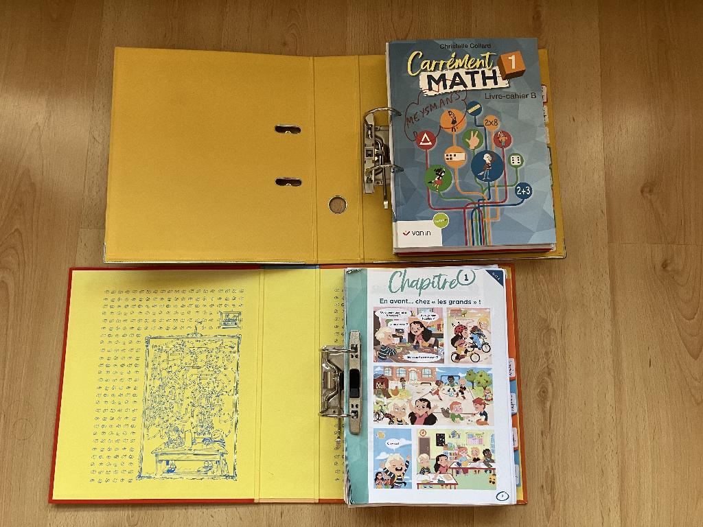 Lot Carrément Math 1 A B (cahiers ex. + guides enseignant), Livres, Enlèvement ou Envoi, Comme neuf