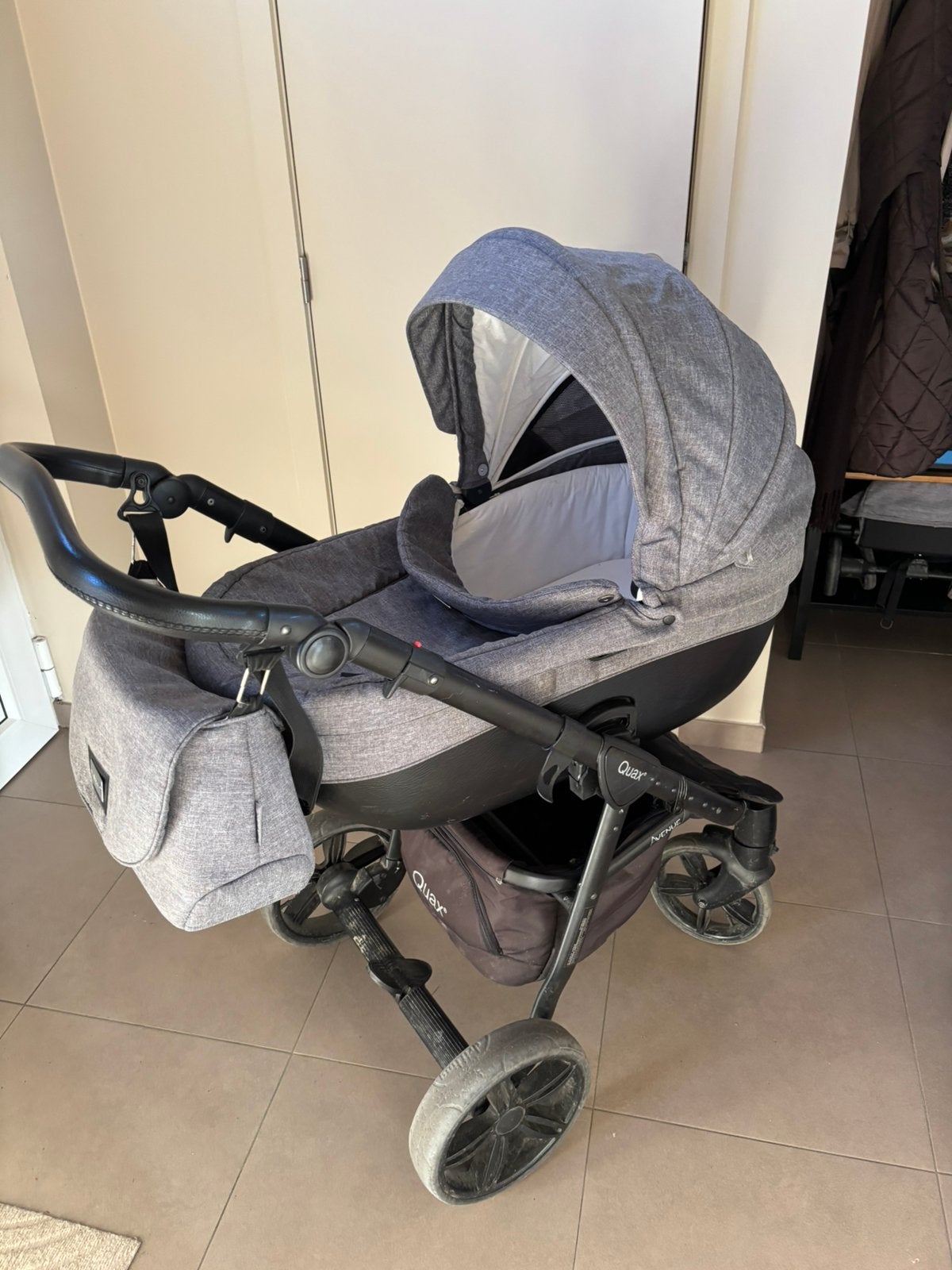 Kinderwagen Quax te koop, Gebruikt, Luchtbanden, Ophalen, Kinderwagen