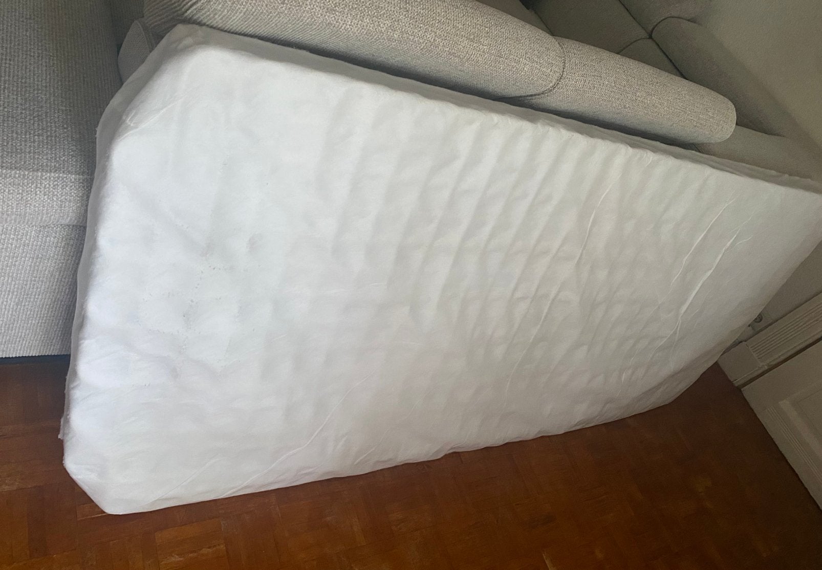 Sous matelas IKEA, 90 cm, Une personne, Enlèvement, Utilisé
