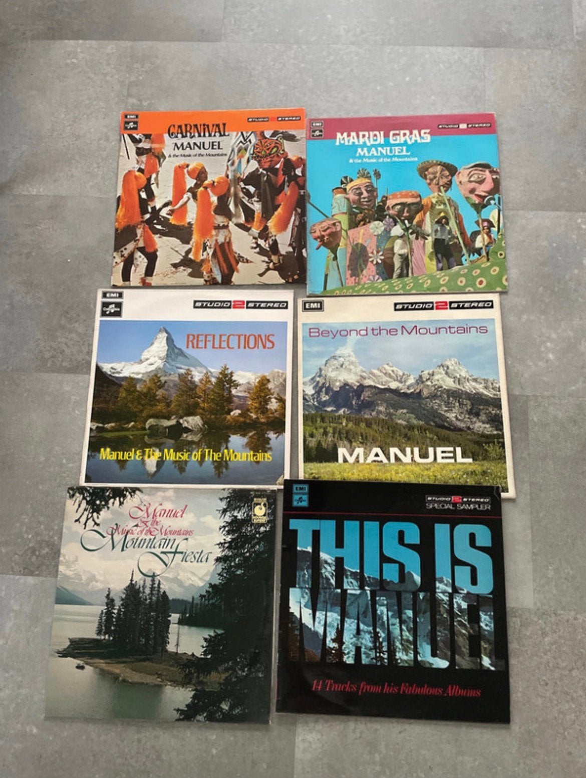 Lot van 6 elpees, Ophalen, Gebruikt